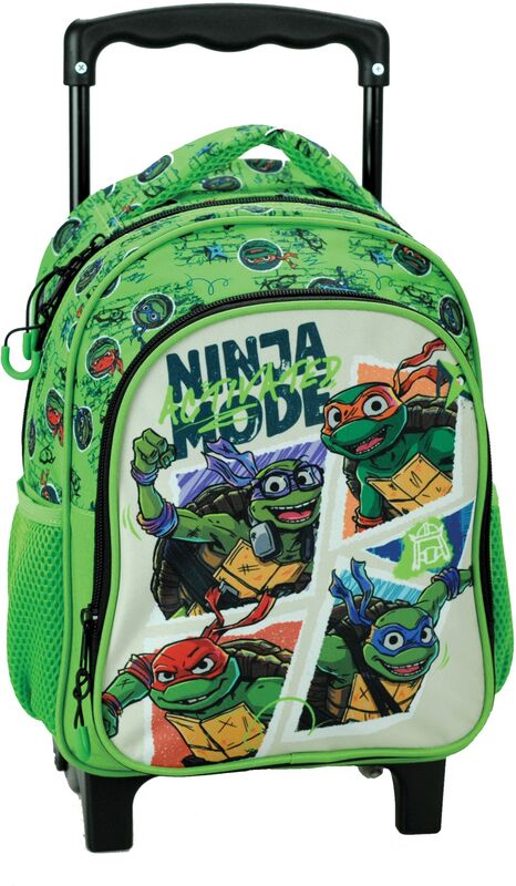 Ninja Turtles Bros 25 Σακίδιο Νηπιαγωγείου Trolley (334-28072)