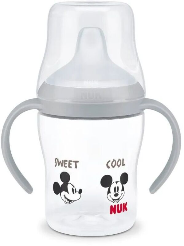 Nuk Μπιμπερό Πλαστικό Perfect Match PP 150ml Στόμιο-Λαβές Mickey (10215396)
