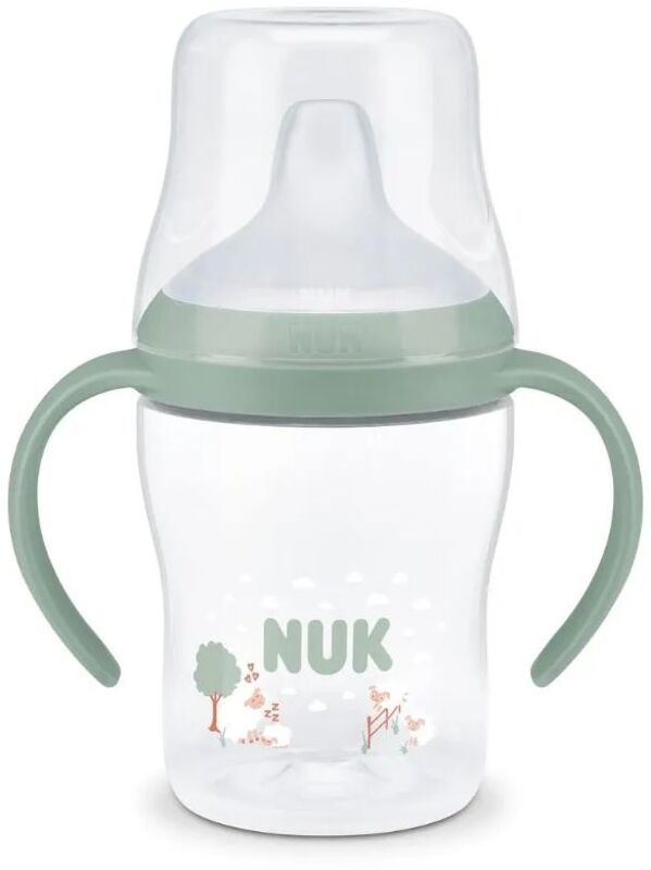 Nuk Μπιμπερό Πλαστικό Perfect Match PP 150ml Στόμιο-Λαβές Sheep (10215379)
