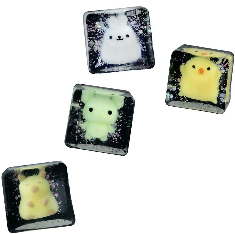 ORB Tabalicious Squishy Κύβος Glow In The Dark-7 Σχέδια (4284302407)