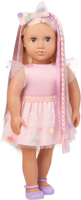 Our Generation Κούκλα Amara Hairplay With Party Outfit (BD31759Z)
