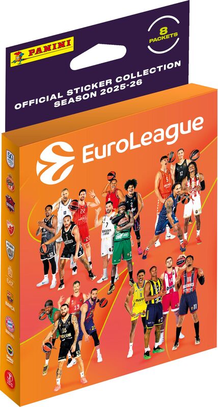 Panini Euroleague 26 Mini Blister Αυτοκόλλητα (PA.BL.EL.026)