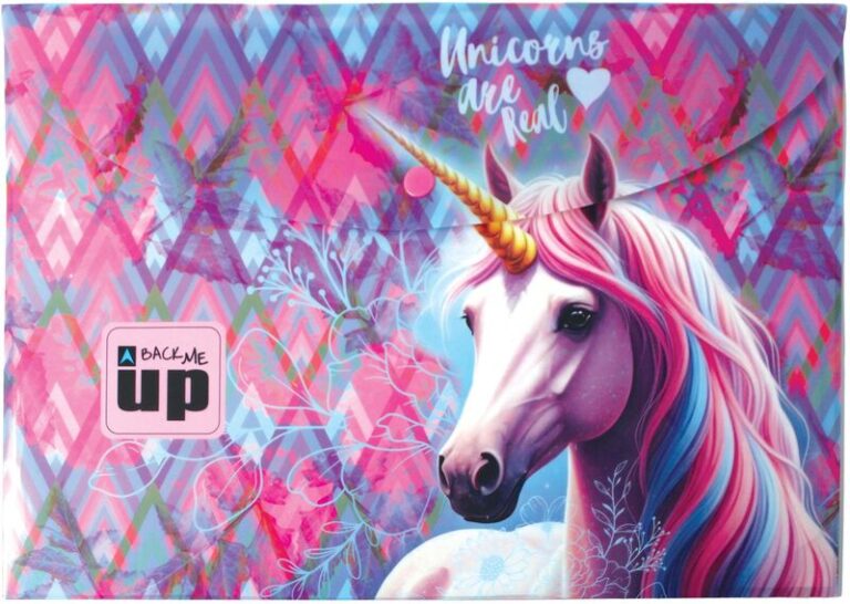 Pastel Unicorn Φάκελος Κουμπί (357-41580)