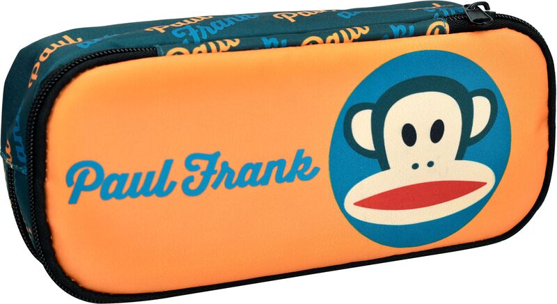 Paul Frank Logo Boys 24 Κασετίνα Βαρελάκι Οβάλ (346-87141)
