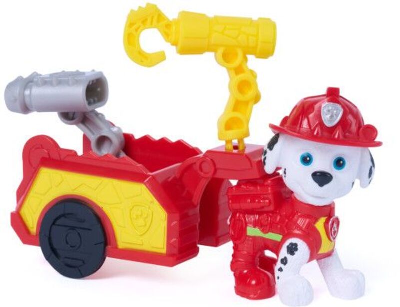 Paw Patrol Dino Movie Κουτάβια Με Εργαλεία-Οχήματα-4 Σχέδια (6076003)