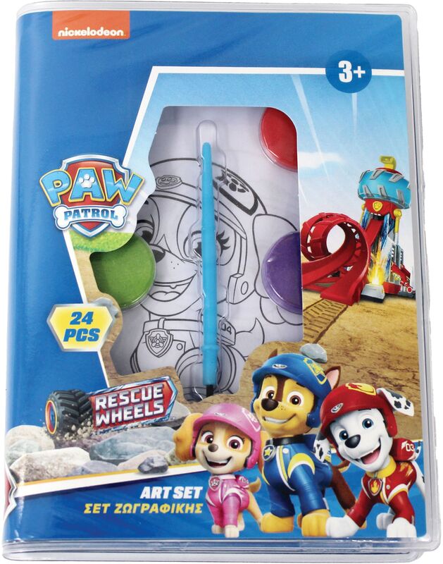 Paw Patrol Σετ Ζωγραφικής 24Τμχ (334-00742)