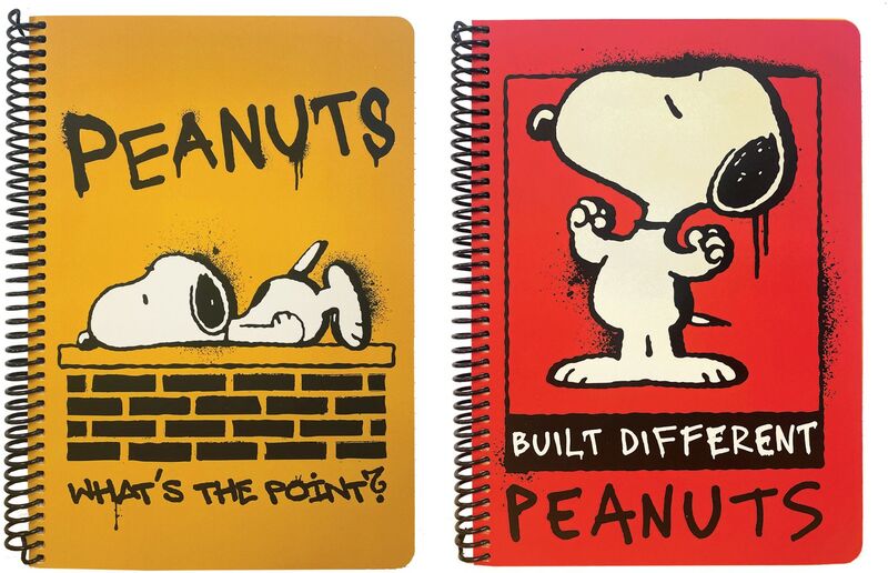 Peanuts Built Different-Point Τετράδιο Α4 Σπιράλ 3 Θεμάτων 105 Φύλλων-2 Σχέδια (365-10403)