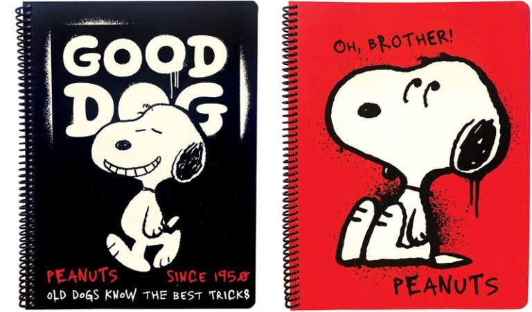 Peanuts Good Dog-Art Rebel Τετράδιο Α4 Σπιράλ 2 Θεμάτων-2 Σχέδια (365-10440)