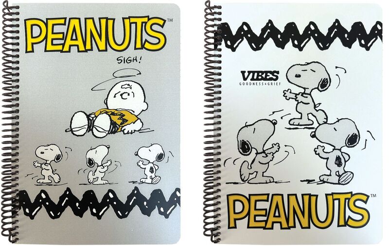 Peanuts Vibes-Sigh Τετράδιο 17X25 Σπιράλ 2 Θεμάτων 70 Φύλλων-2 Σχέδια (365-10402)