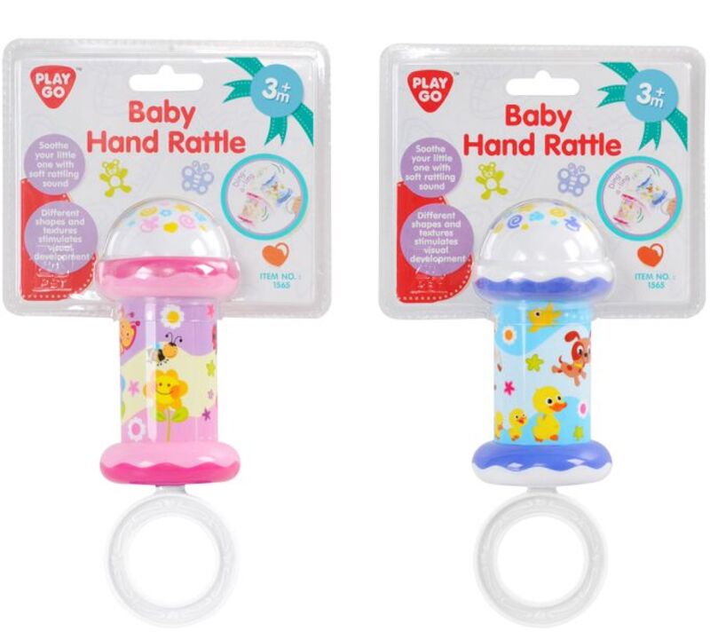 Playgo I & T Κουδουνίστρα Baby Hand Rattle-2 Χρώματα (1565)