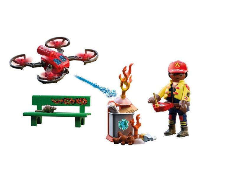 Playmobil Drone Πυροσβεστικής (72197)