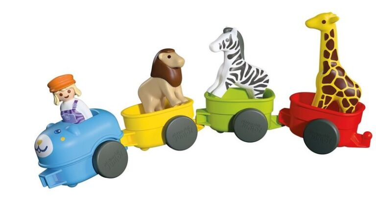 Playmobil Junior Τρένο Με Ζωάκια (72084)