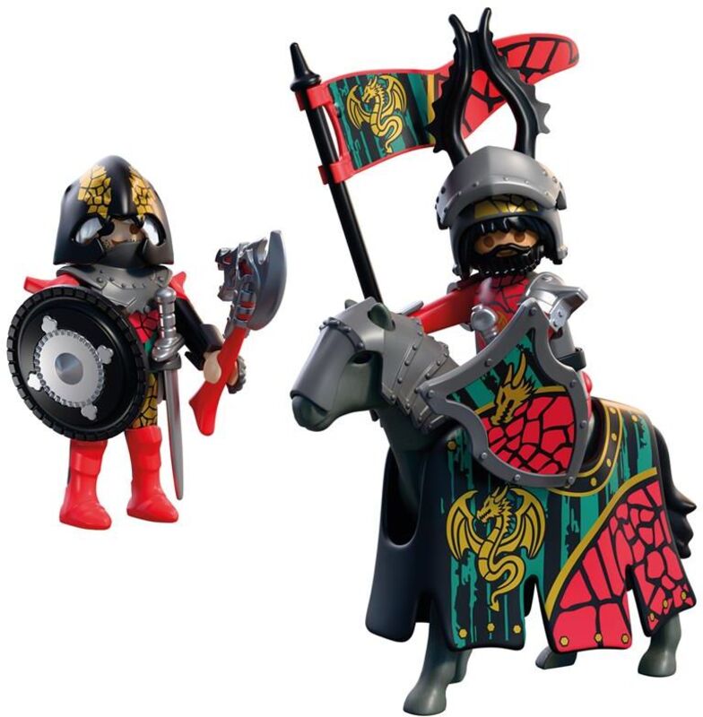 Playmobil Αρχηγός Ιπποτών Δράκων Και Πολεμιστής (72118)