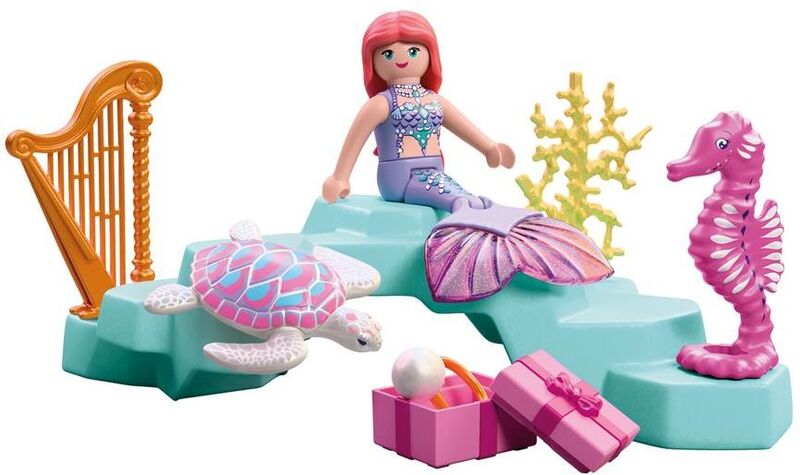 Playmobil Γοργόνα Με Άρπα Και Δώρο (72107)