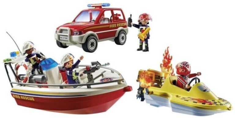 Playmobil Επιχείρηση Πυροσβεστικής Στη Θάλασσα (71569)