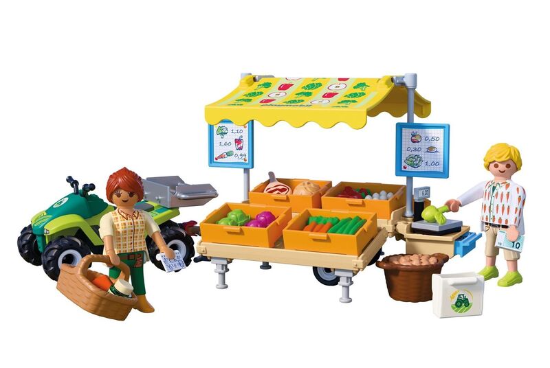 Playmobil Υπαίθριος Πάγκος Λαχανικών (72164)