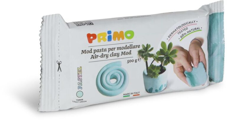 Primo Πηλός Pastel Light Green 500gr (MOD500BLG5)