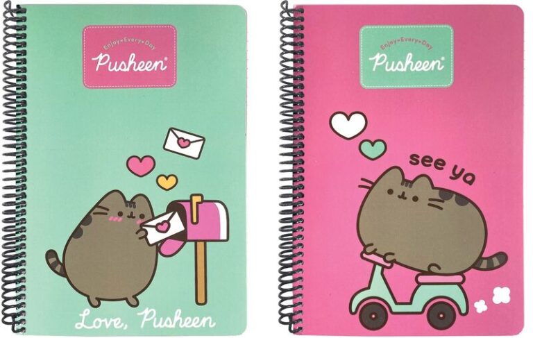 Pusheen The Cat See Ya-Love Pusheen Τετράδιο 17X25 Σπιράλ 2 Θεμάτων 70 Φύλλων-2 Σχέδια (361-02402)