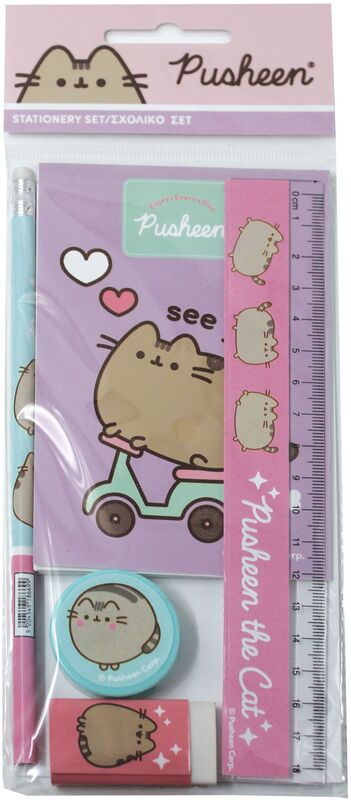 Pusheen The Cat Σετ Σχολικό+Μπλοκ (361-02755)