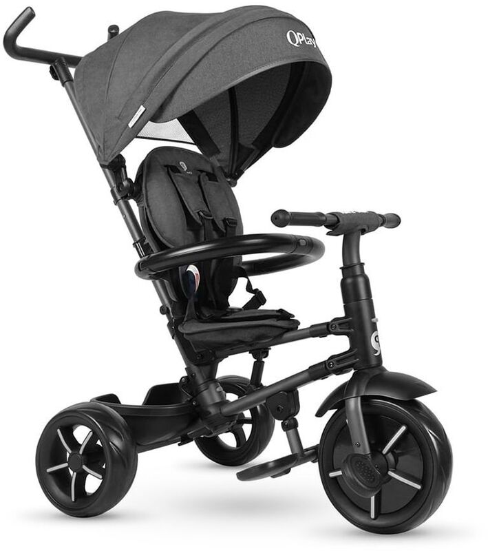 Qplay Τρίκυκλο Rito Eva Star Black (01-1212067-02)