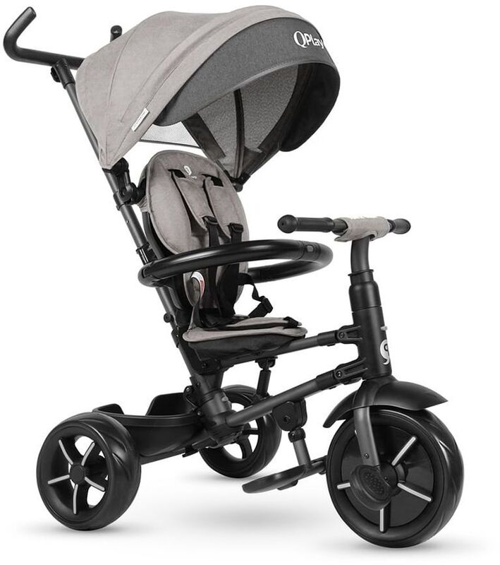 Qplay Τρίκυκλο Rito Eva Star Grey (01-1212067-01)
