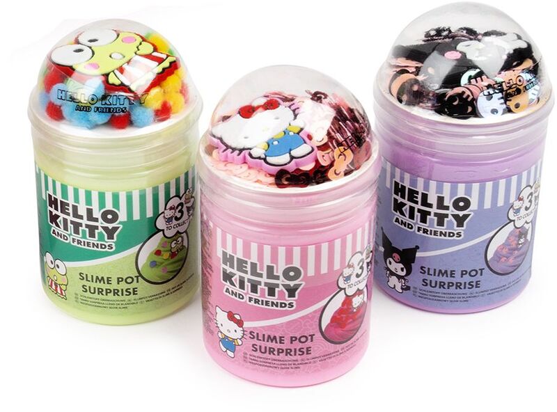 RMS Hello Kitty Slime Βαζάκι-3 Σχέδια-1Τμχ (04-6029)