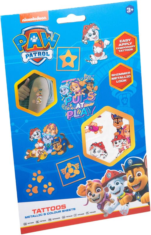 RMS Paw Patrol Tattoos (97-0211)
