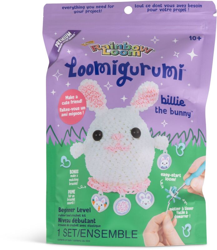 Rainbow Loom Loomigurumi Σετ Κουνελάκι (A0222)
