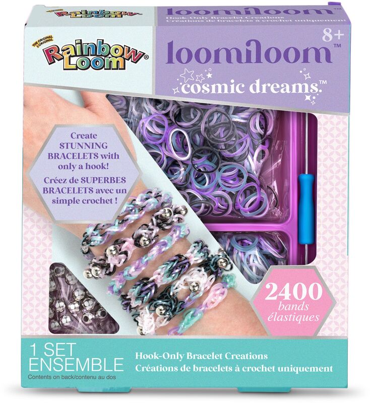 Rainbow Loom Loomiloom Σετ Βραχιόλια Cosmic Magic (A0218)
