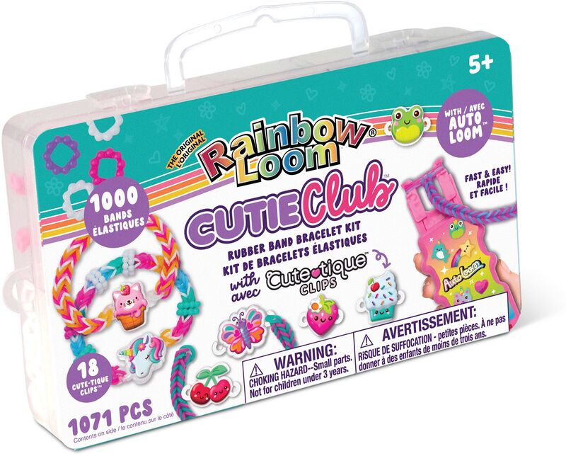 Rainbow Loom Σετ Λαστιχάκια Cutie Club (A0181)