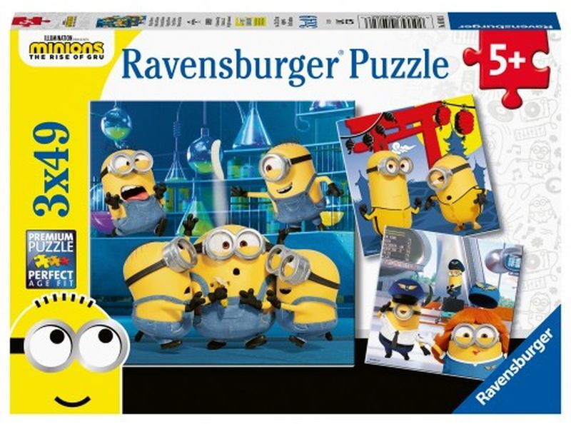 Ravensburger Παζλ 3x49 Minions (05082)