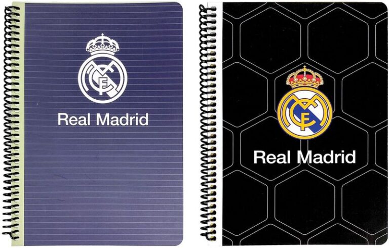 Real Madrid Τετράδιο 17X25 Σπιράλ 2 Θεμάτων 70 Φύλλων-2 Σχέδια (381-00402)