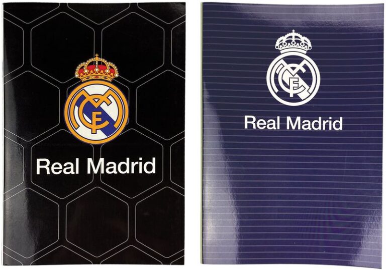 Real Madrid Τετράδιο 17Χ25-2 Σχέδια (381-00400)
