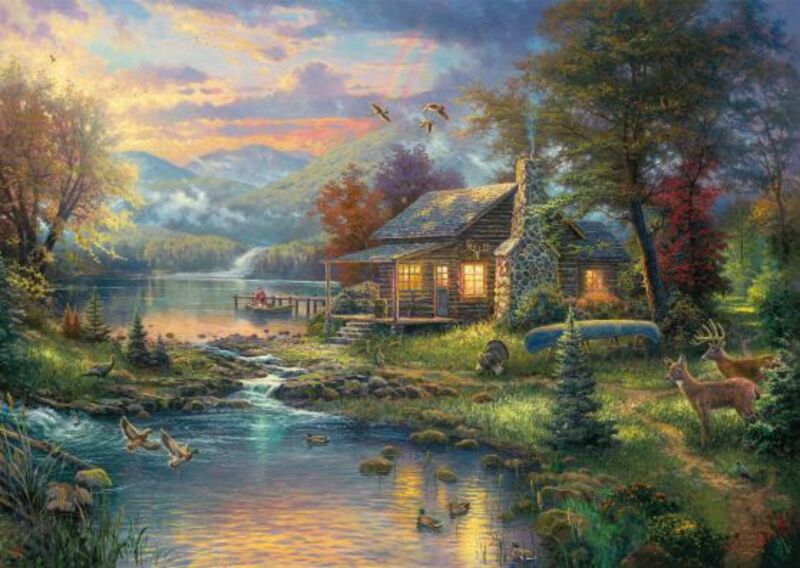 Schmidt Παζλ Kinkade 1000 Παράδεισος (300569-59467)