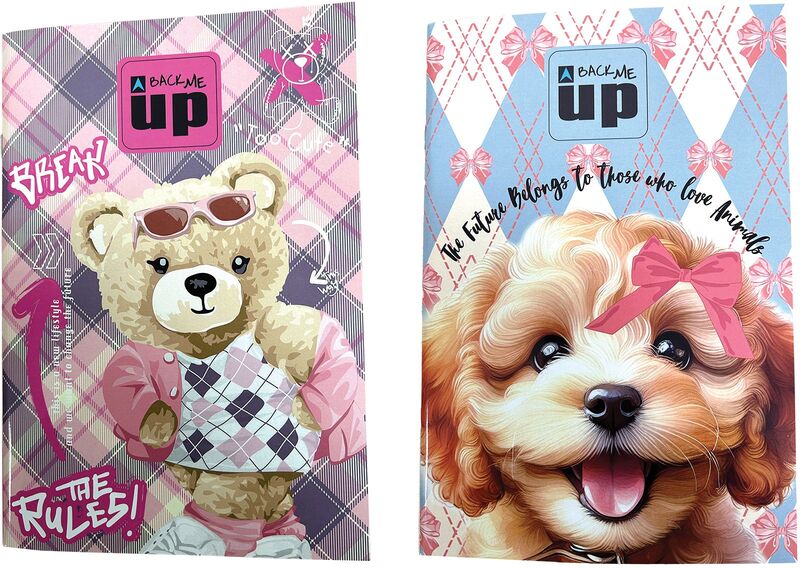 Scotch Bear-Scotch Dog Τετράδιο 17X25-2 Σχέδια (357-43400)