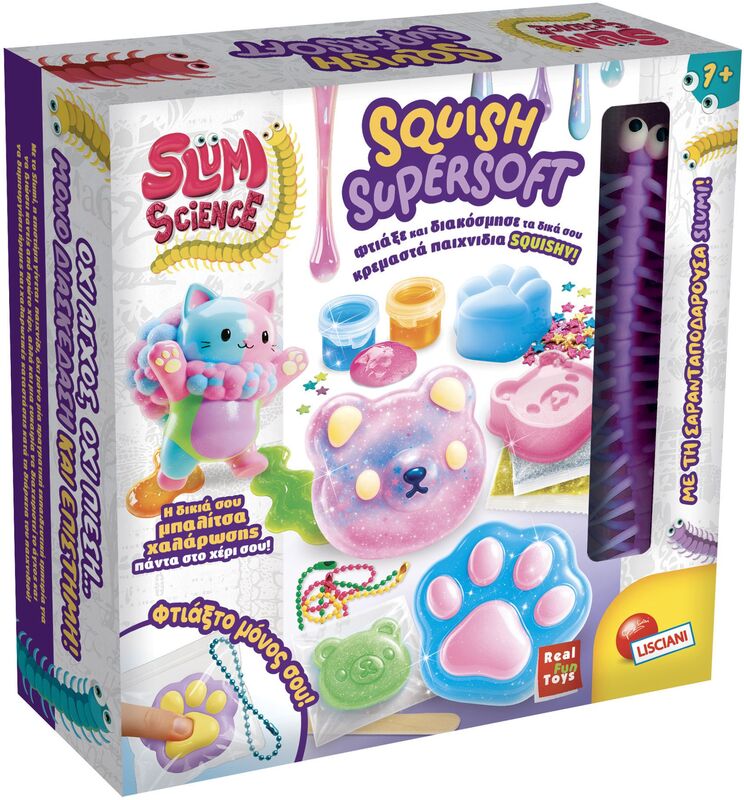 Slumi Science Σετ Δημιουργίας Squish Supersoft (09.117963)
