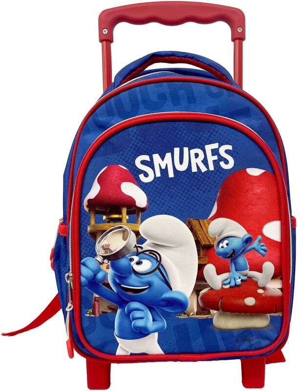 Smurfs 25 Σακίδιο Νηπιαγωγείου Trolley (344-24072)