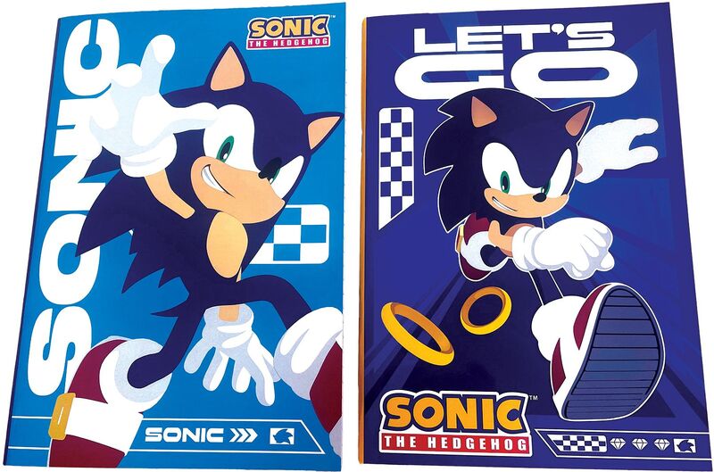 Sonic Τετράδιο 17x25-2 Σχέδια-1Τμχ (334-89400)