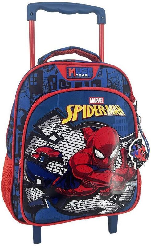 Spiderman Blue 26 Σακίδιο Νηπιαγωγείου Trolley (000508812)