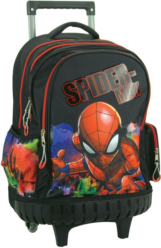 Spiderman Global 26 Σακίδιο Trolley (337-13078)