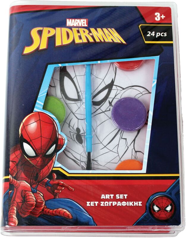 Spiderman Σετ Ζωγραφικής 24Τμχ (337-08742)
