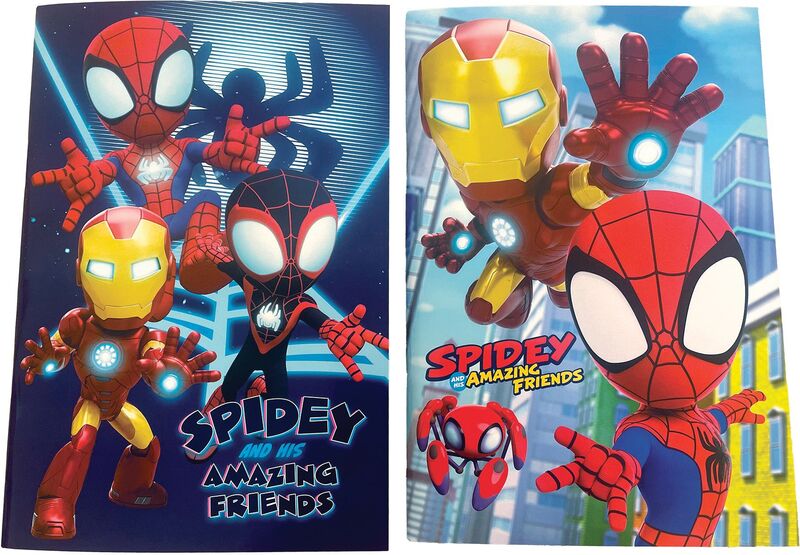 Spidey Τετράδιο 17x25-2 Σχέδια-1Τμχ (337-12400)