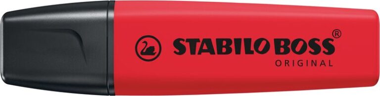 Stabilo Υπογραμμιστής Boss 70/48 Real Red (01070048)