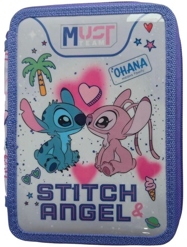 Stitch & Angel Ohana 26 Κασετίνα Διπλή (000565996)