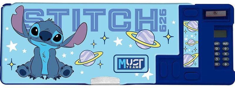 Stitch Blue 26 Κασετίνα Μαγνητικό Κούμπωμα (000565991)