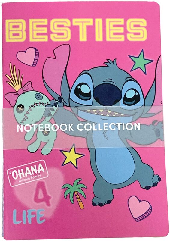 Stitch Σημειωματάριο Α5 3Τμχ. (342-00005)