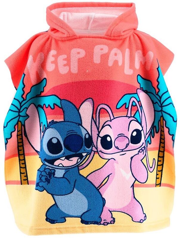 Sun City Κ26 Lilo & Stitch Πόντσο (EZ18076)