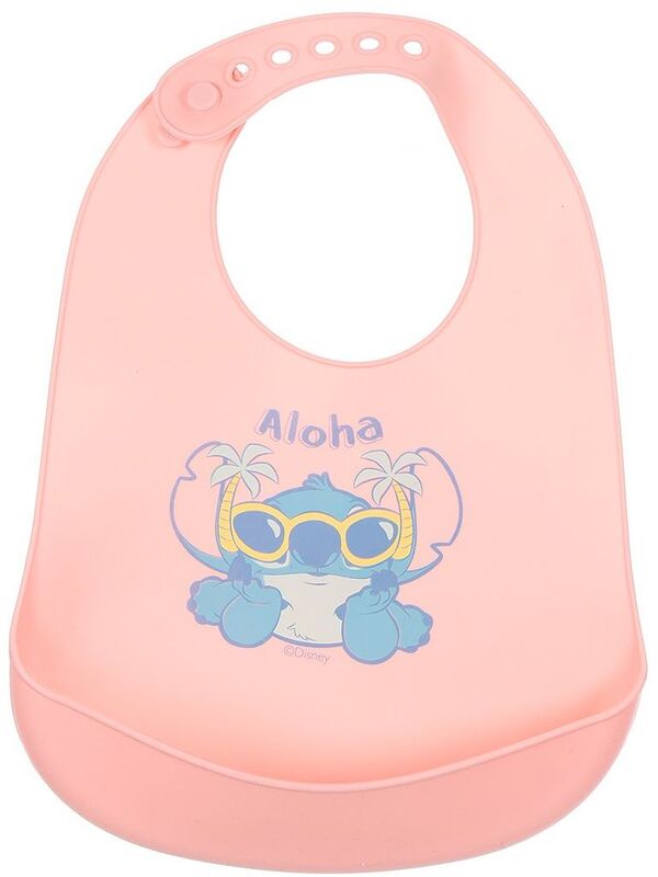 Sun City Κ26 Lilo & Stitch Σαλιάρα Σιλικόνης (EZ09019)