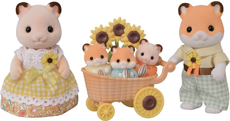 Sylvanian Families Hamster Οικογένεια (5856)