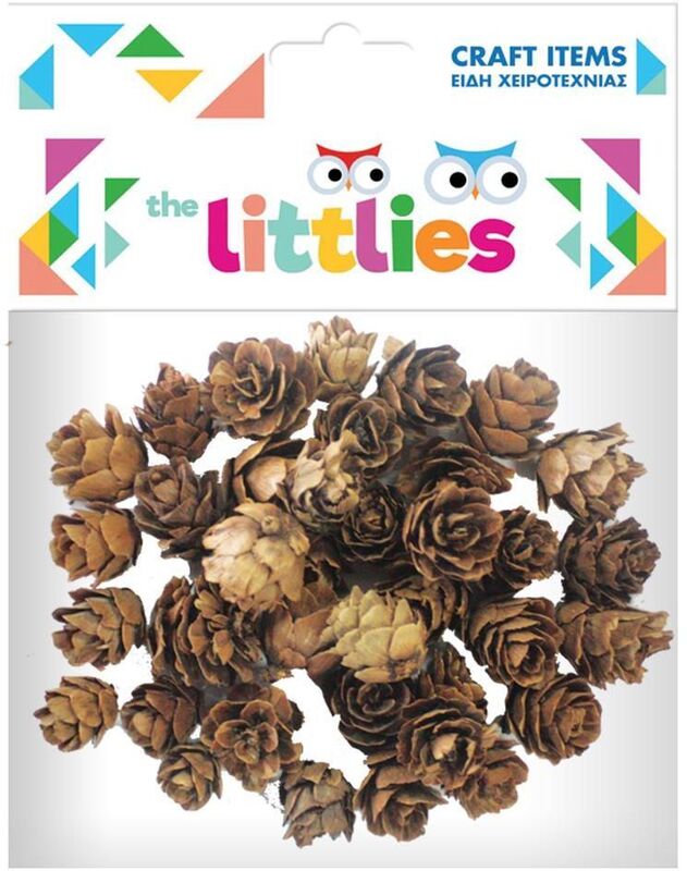The Littlies Αποξηραμένα Κουκουνάρια 12Τμχ (004620172)